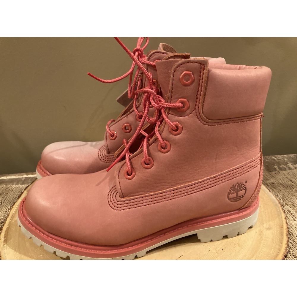 Timberland Women's Boots SZ -7‎ Pink A1AQK Waterproof NEW